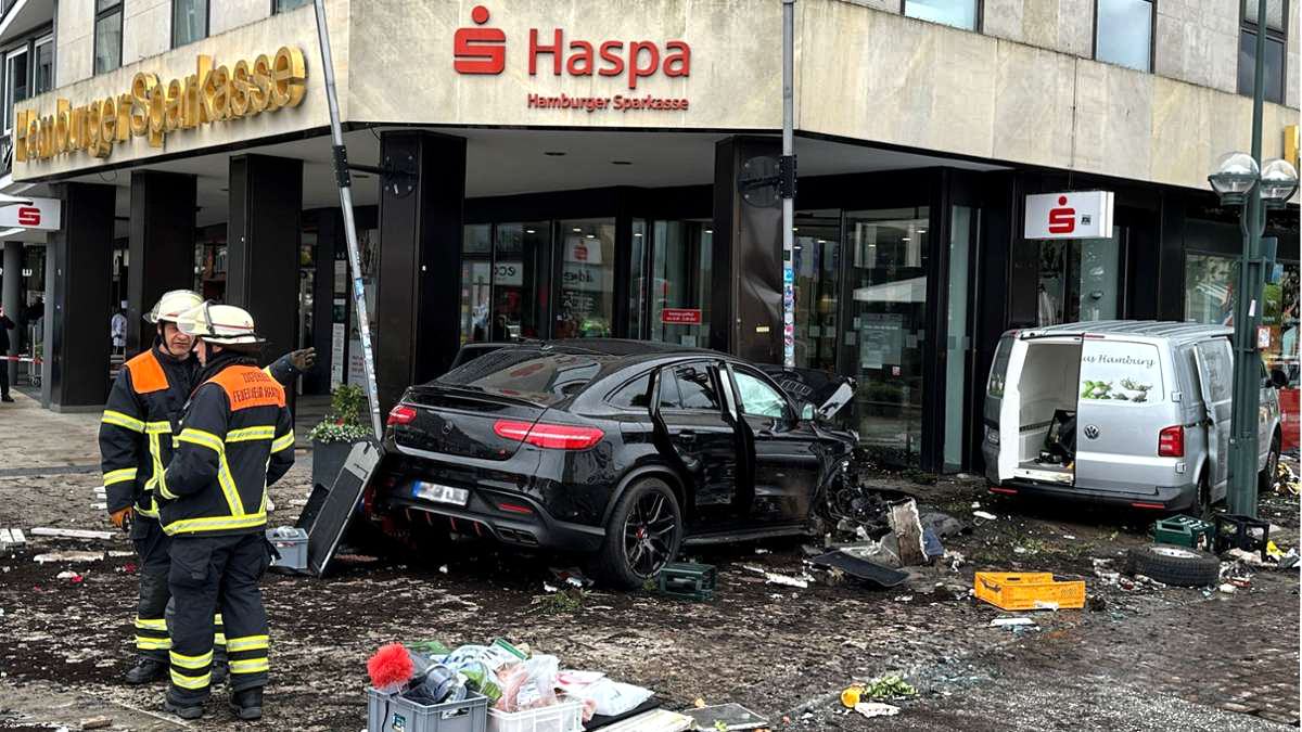 Aktuelles, Nachrichten, Meinungen, Reportagen | Der Montag        | Hamburg: Schwerer Unfall durch Raser am Jungfernstieg: Ein Toter und mehrere Verletzte