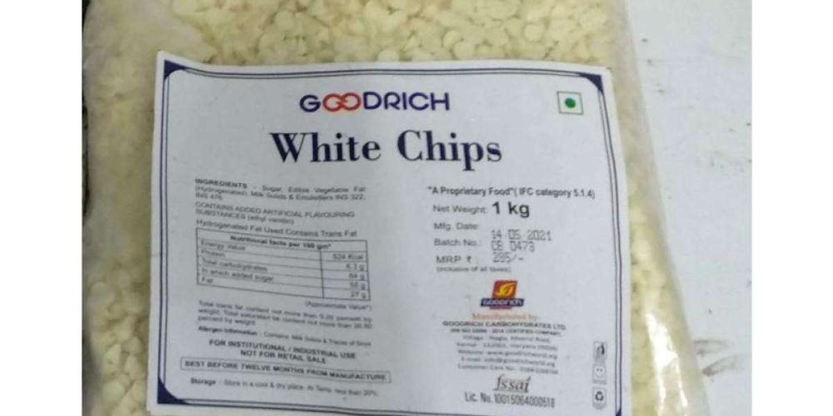RPG Industries White Choco Chips Exporter in India