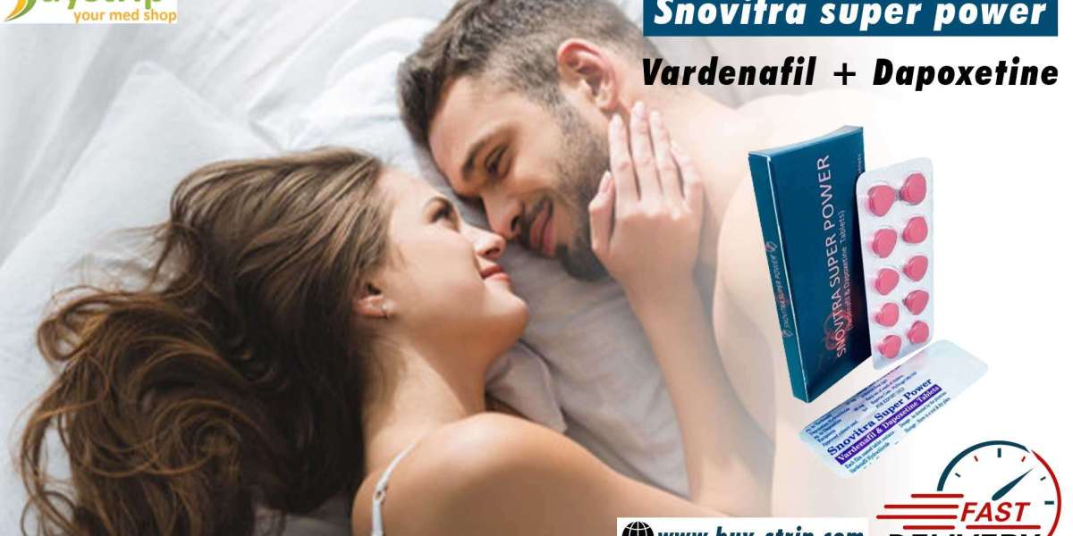 A Trusted Solution for Erectile Disorder in Males With Snovitra Super Power