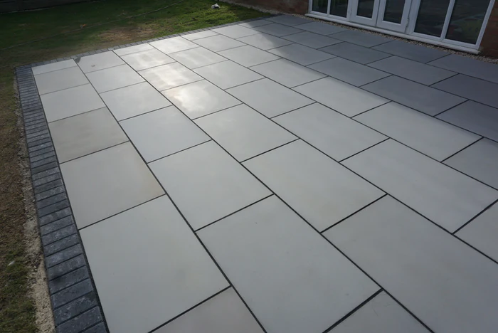 Transform Your Outdoors with Kandla Grey Sandstone by Universal Paving