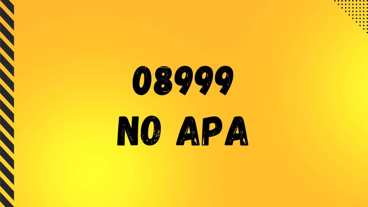 08999 No Apa Itu? Kartu Apa? Nomor Daerah Mana? Cari Disini