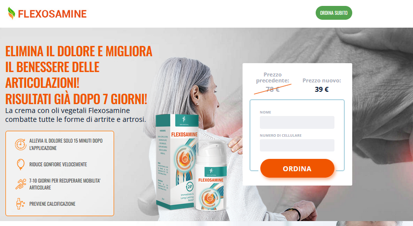 Flexosamine Forte Recensioni - La Crema Avanzata per il Sollievo Articolare!