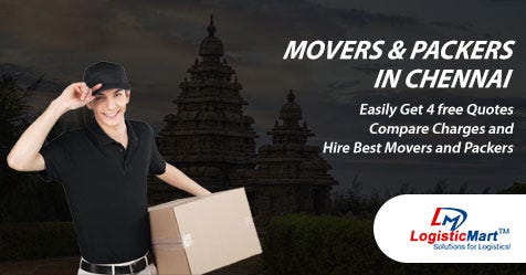 Domestic Home Shifting with Packers and Movers in Chennai; Factors Affecting Prices