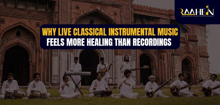 Why Live Classical Instrumental Music Feels More Healing than Recordings | by Nikhil Patel | Nov, 2024 | Medium