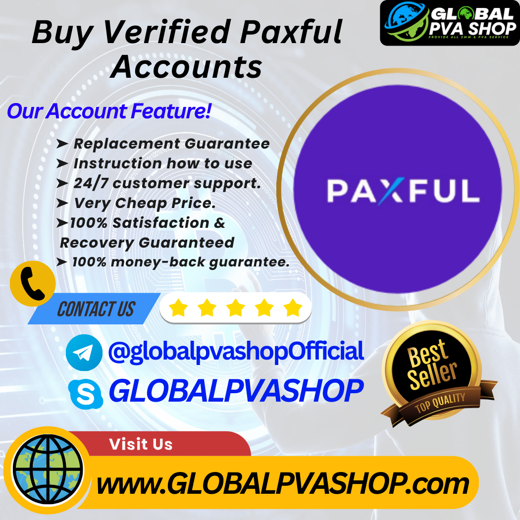 Buy Verified Paxful Accounts - Global PVA Shop