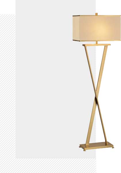 Floor Lamps Dubai | Floor Lamps UAE - White & Velvet