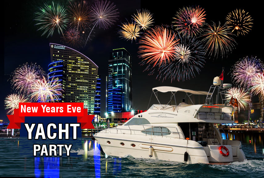 New Year Yacht Party Dubai Marina 2025 | Discount & Prices