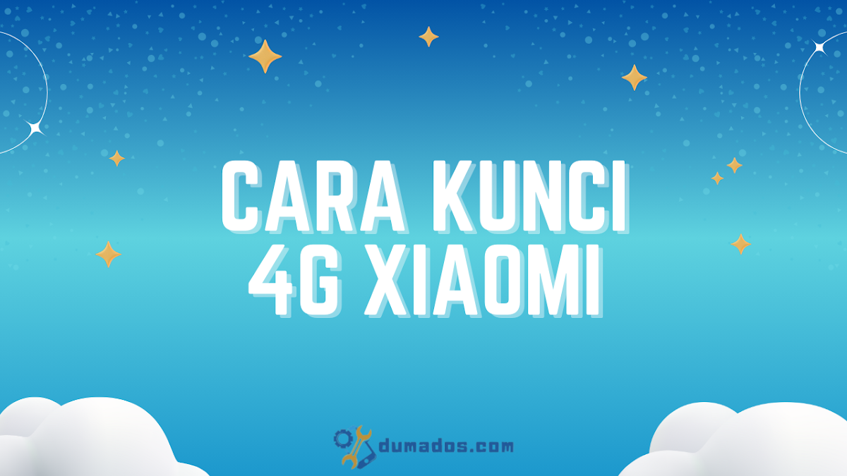 2 Cara Kunci 4G Xiaomi Redmi Tanpa Aplikasi