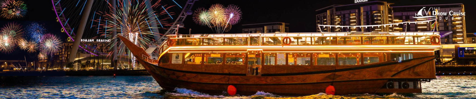 New Year Dhow Cruise Dinner in Dubai Marina 2024/2025