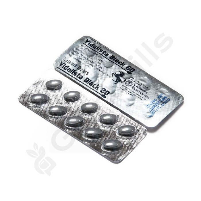 Buy Vidalista Black 80 mg (Tadalafil) | Work & Reviews [20% Off]