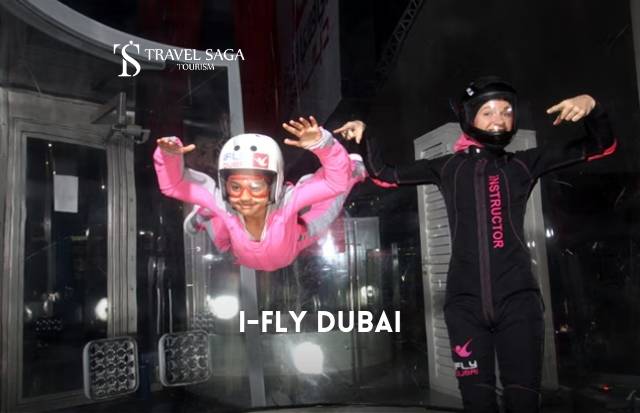 Indoor sky dive Dubai - Book Your I Fly Sky Diving Experience With Travel Saga Tourism