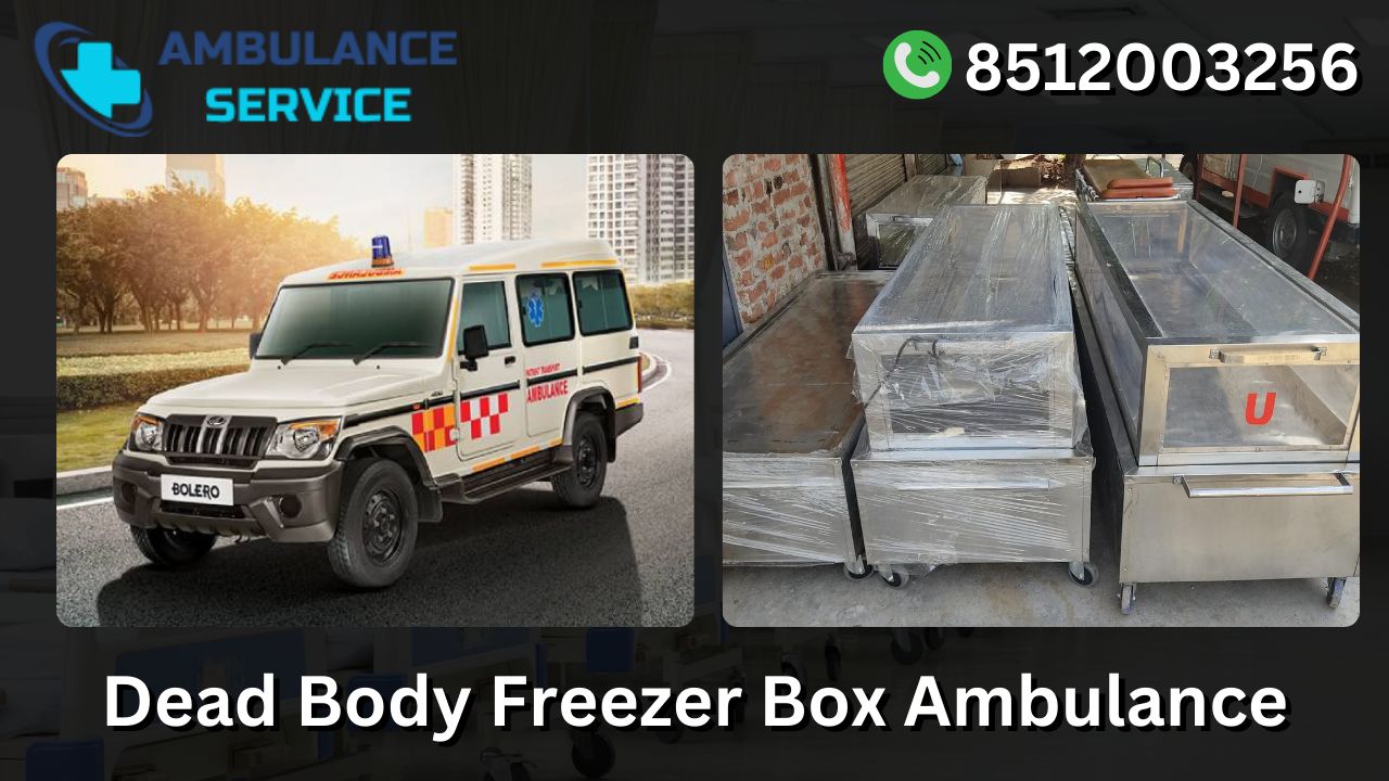 Dead Body Freezer Box Ambulance in Delhi