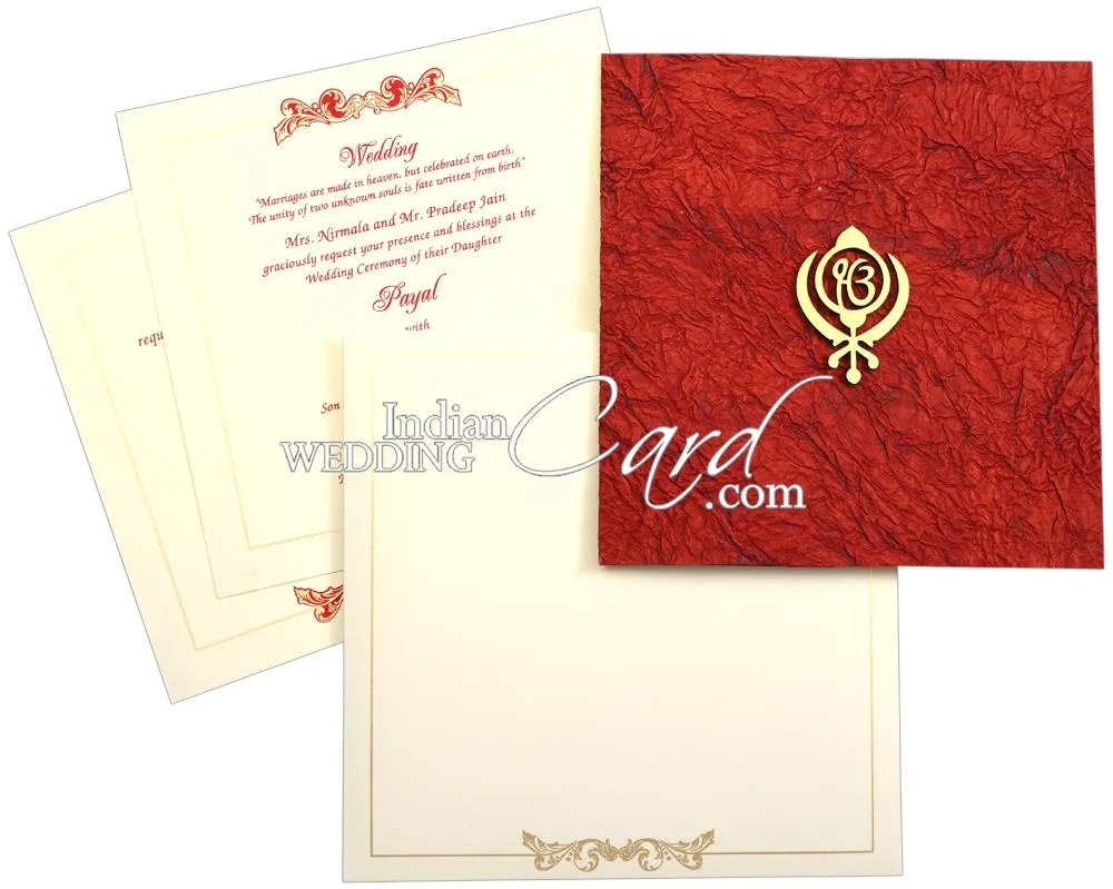 Celebrate Your Love: The Significance of Sikh Wedding Cards | Indian Wedding Card