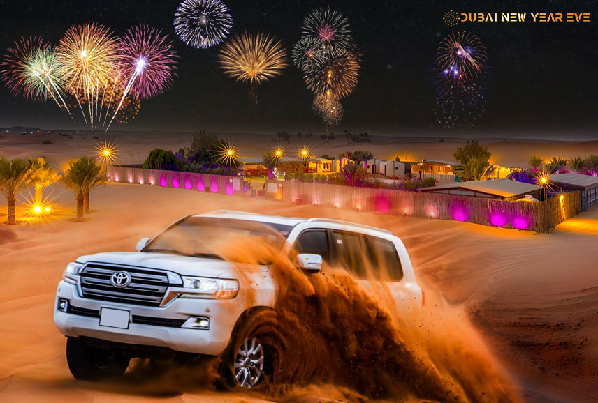 New Year Party In Dubai Desert | Unlimited Beverages