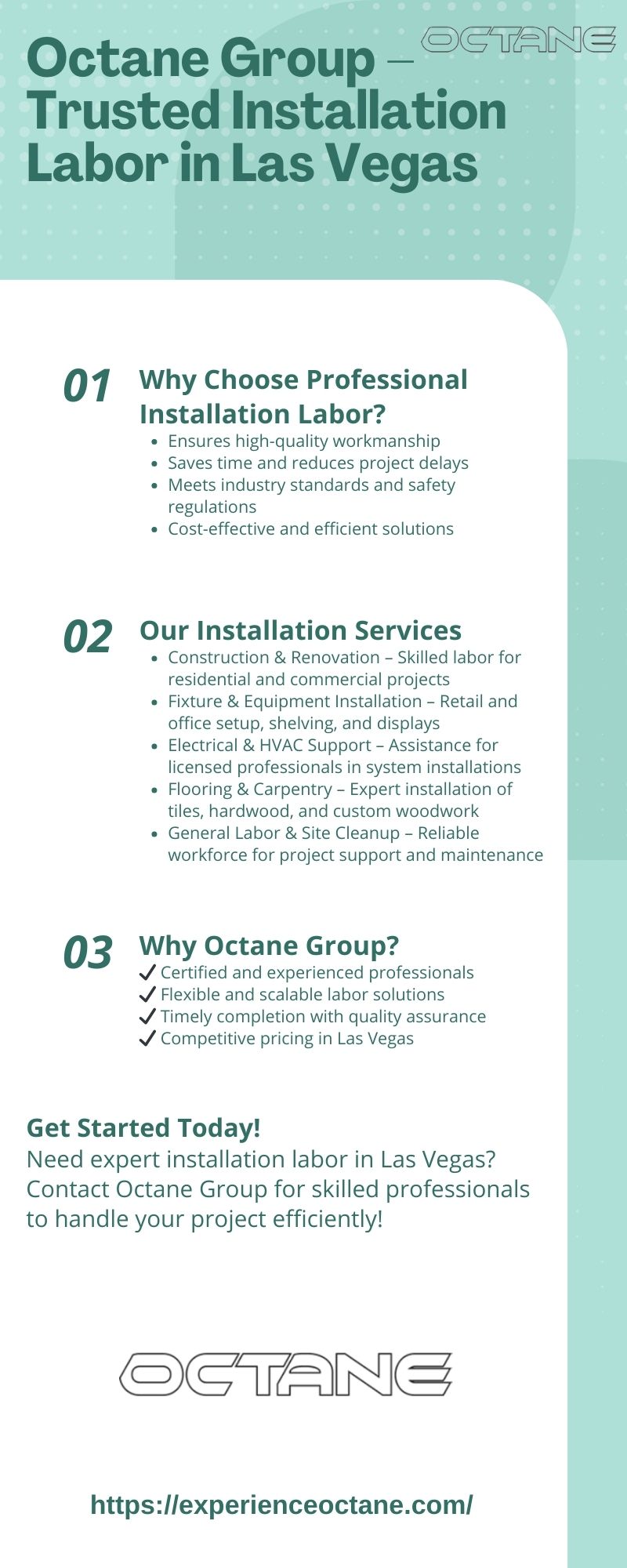 Expert Installation Labor in Las Vegas – Octane Group - Buyer Seller | Buyer Seller