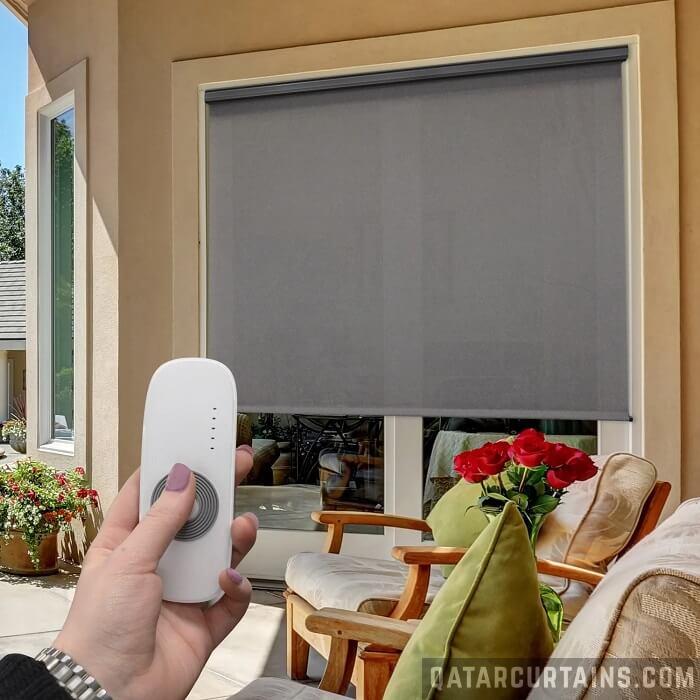 Buy Best Motorized Outdoor Shades in Qatar - Its Sale Full of Joy!