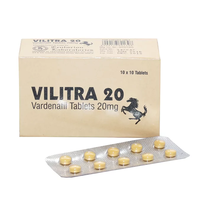 Vilitra 20 mg: Effective Erectile Dysfunction Treatment