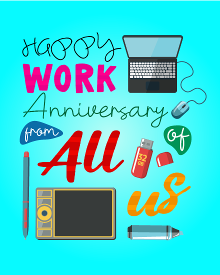 Work Anniversary eCards – Employee eCards