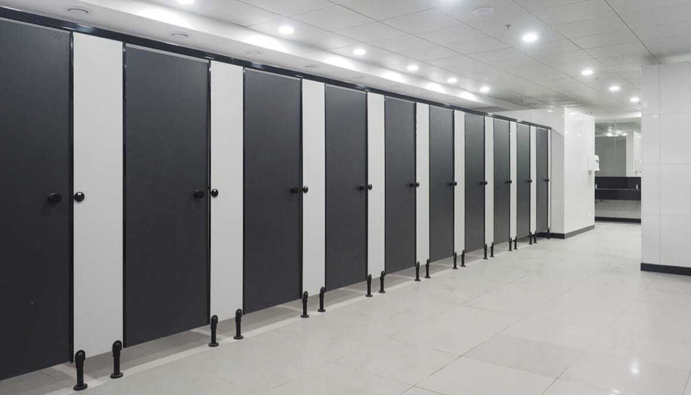 Top Toilet Cubicle Manufacturers in Delhi - Best Restroom Cubicles Delhi | Design Space