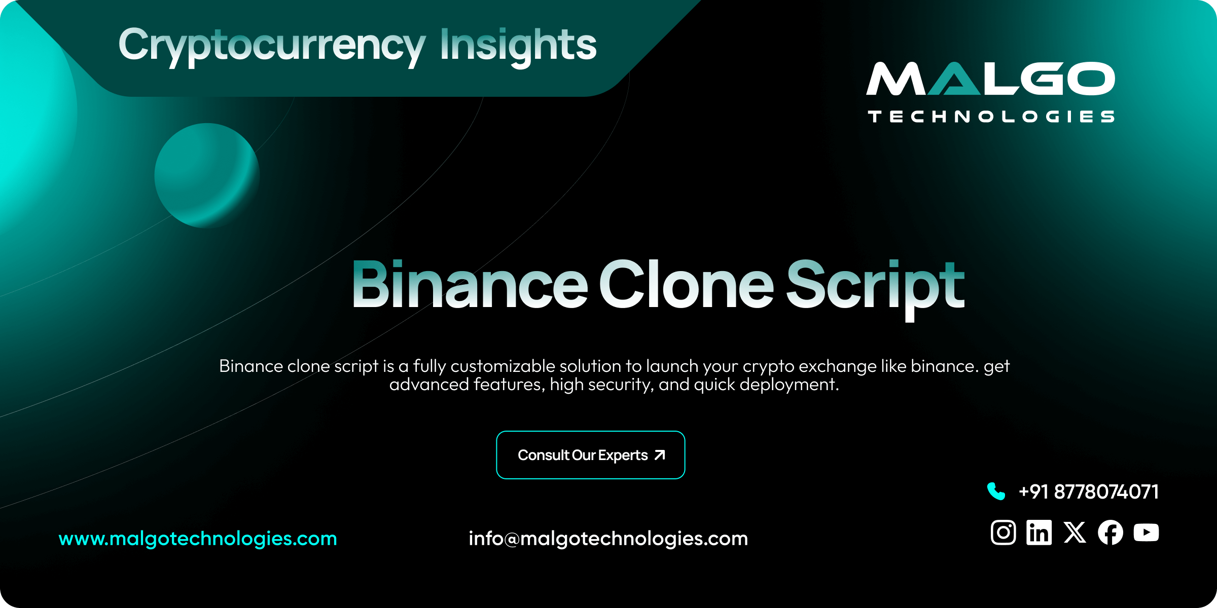 Binance Clone Script | Start a Crypto Exchange Like Binance