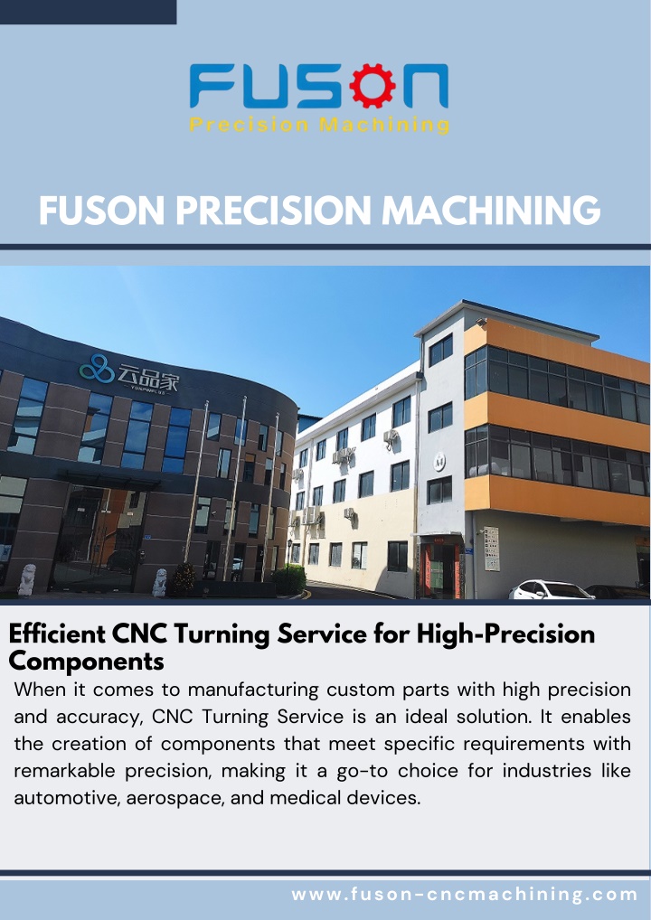 Efficient CNC Turning Service for High-Precision Components