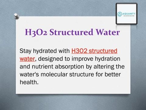 H3O2 Structured Water