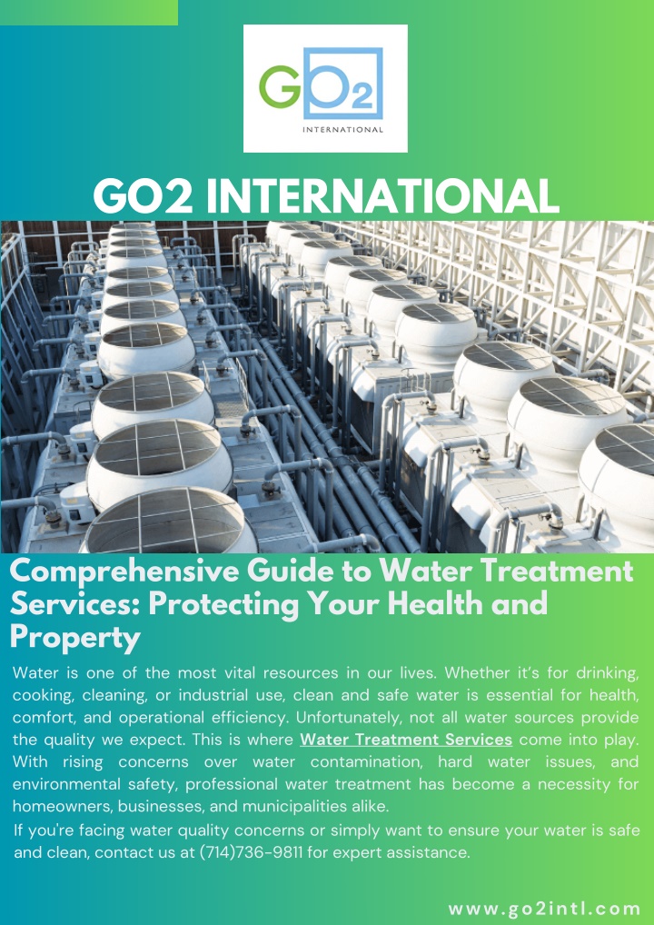 PPT - Comprehensive Guide to Water Treatment Services Protecting Your Health and Property PowerPoint Presentation - ID:14170476