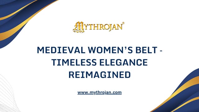 Medieval Women’s Belt – Timeless Elegance Reimagined