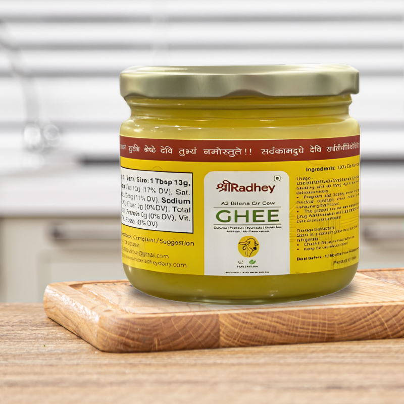 Buy Shree Radhey A2 Gir Cow Ghee – Pure & Natural 300 ml