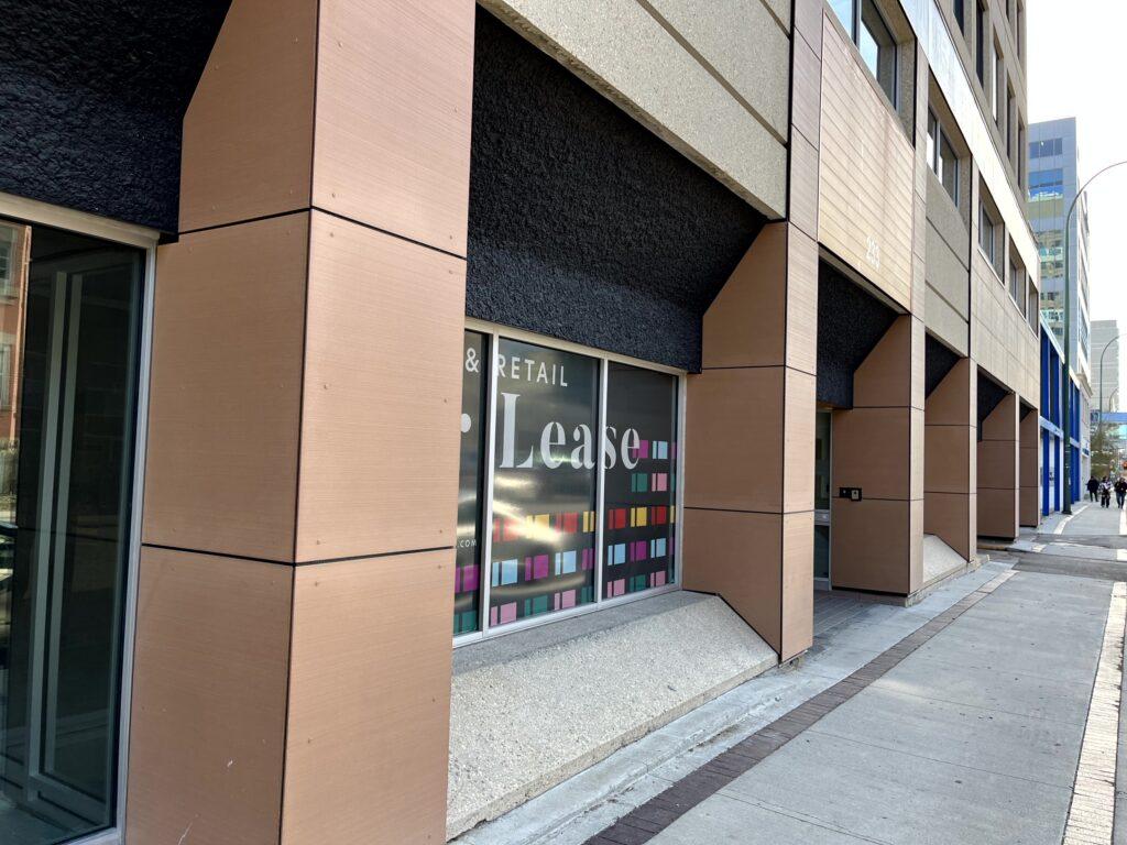 retail for lease winnipeg